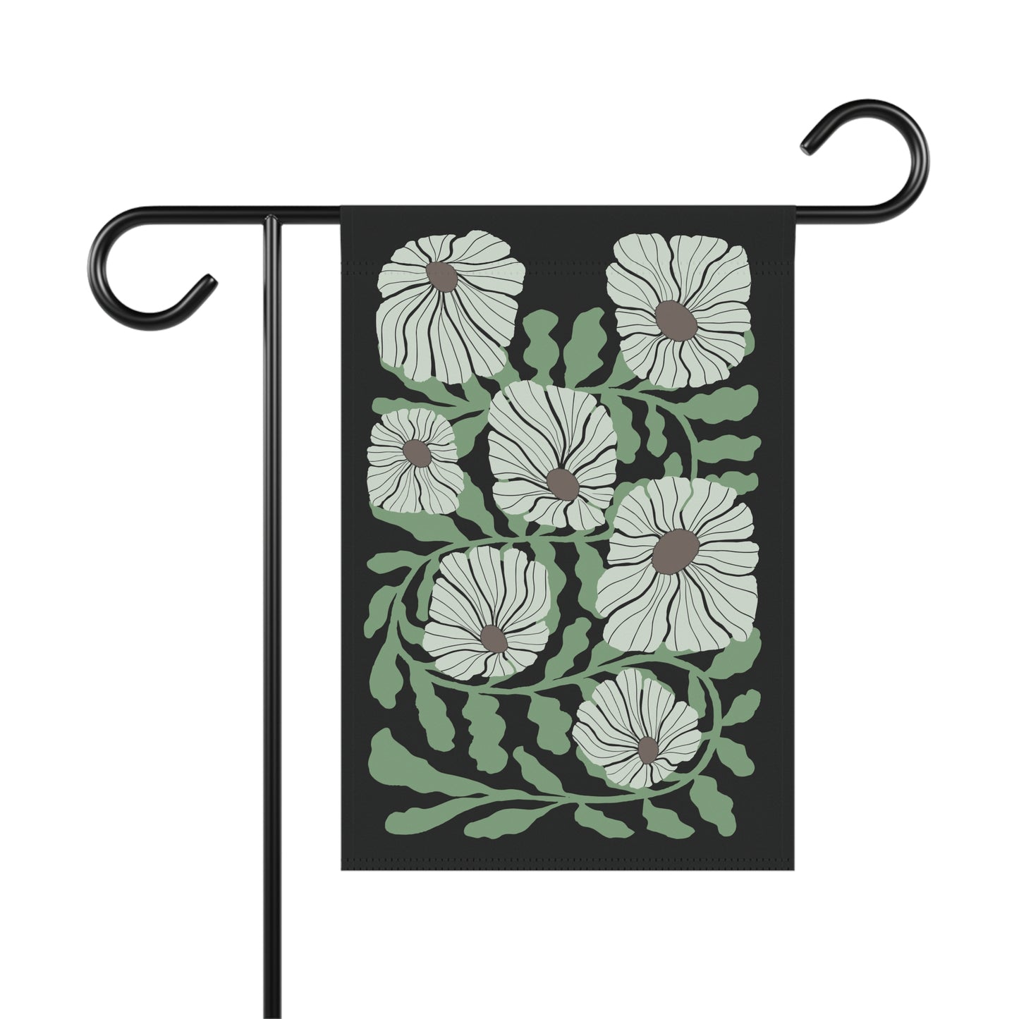 Botanical Matisse Flower Flag Banner, Flower Market Boho Gardener. Spring Yard Decor to Bring Some Extra Garden Aesthetic to the Home