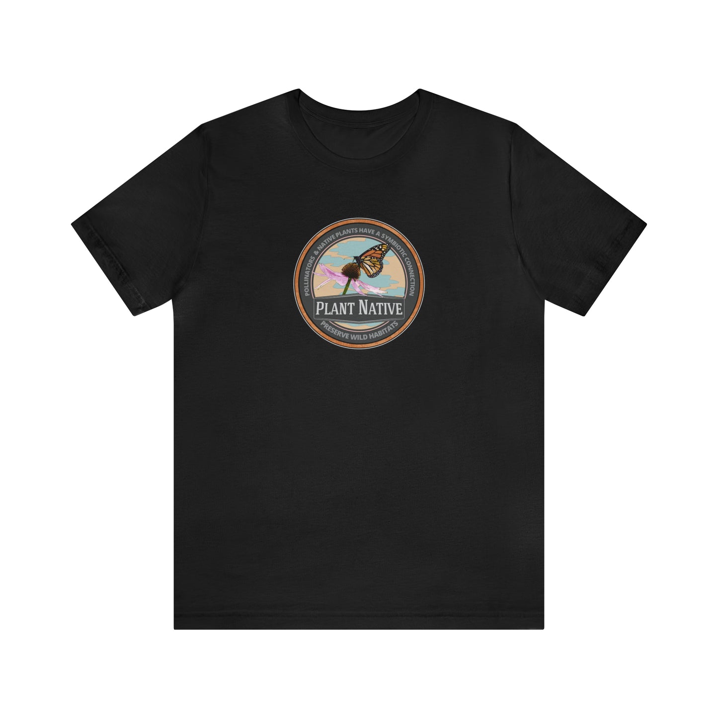 Pollinators Need Wildflowers tee, Nature t-shirt for conservation, ecology, Environmental science gift for ecological teachers, gardeners