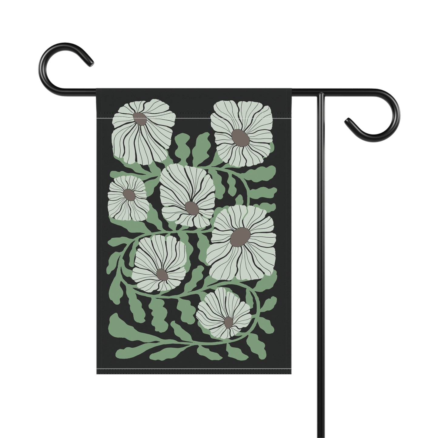 Botanical Matisse Flower Flag Banner, Flower Market Boho Gardener. Spring Yard Decor to Bring Some Extra Garden Aesthetic to the Home