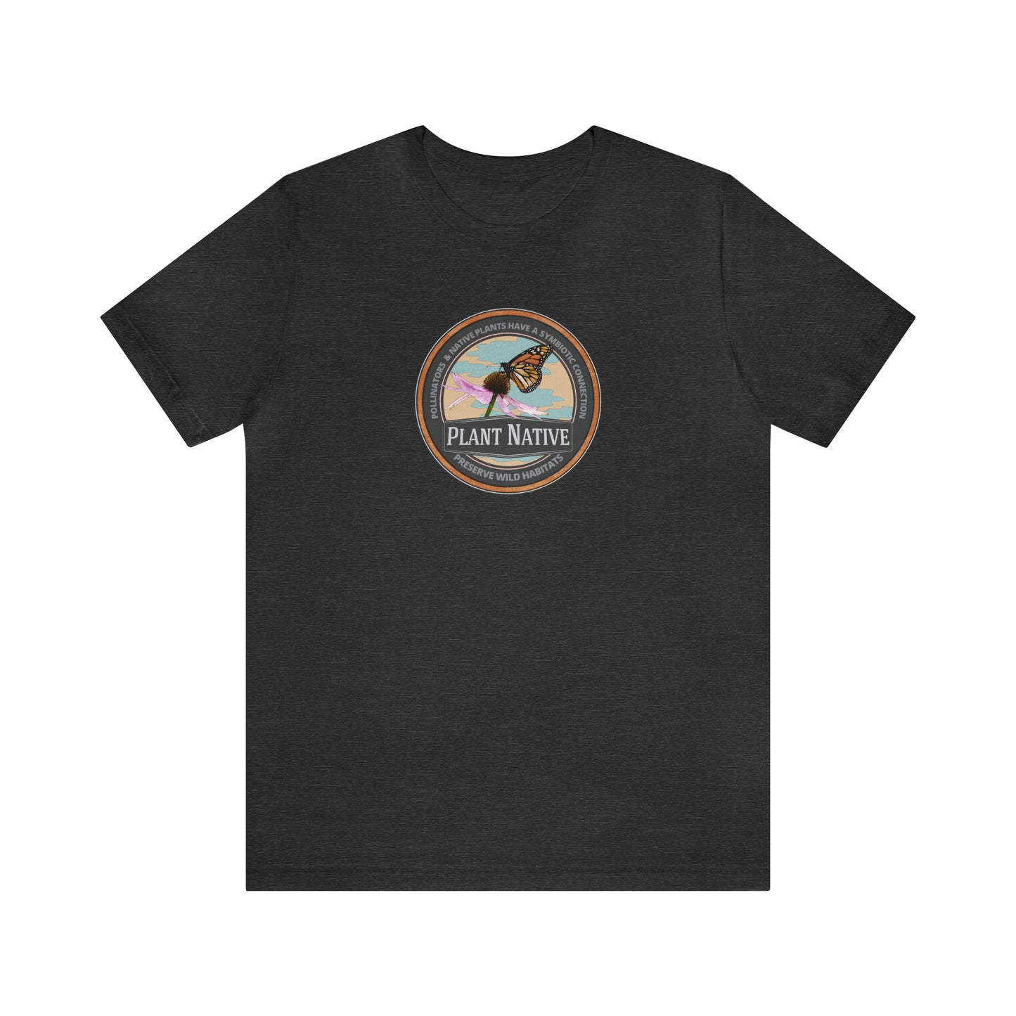 Pollinators Need Wildflowers tee, Nature t-shirt for conservation, ecology, Environmental science gift for ecological teachers, gardeners