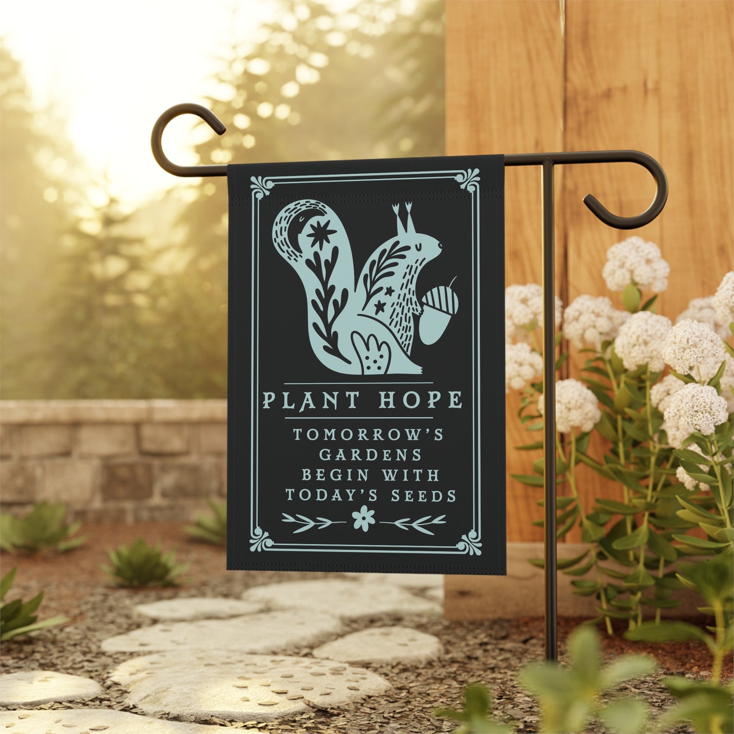 Plant Hope Garden Flag Banner, Welcoming Yard Decor to Brighten Any Day. Celebrate Nature & All of Life's Possibilities.
