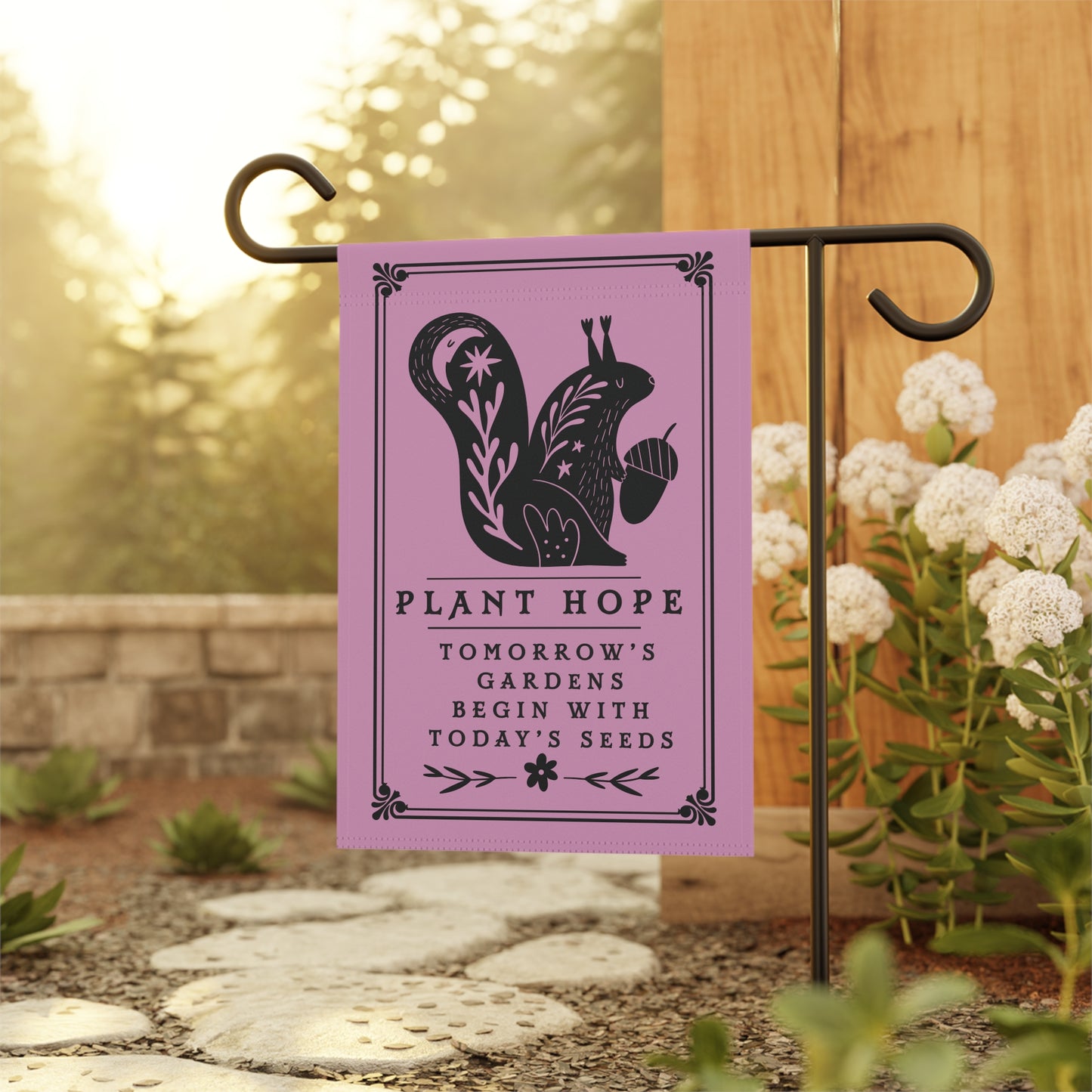 Plant Hope Garden Flag Banner, Welcoming Yard Decor to Brighten Any Day. Celebrate Nature & All of Life's Possibilities.