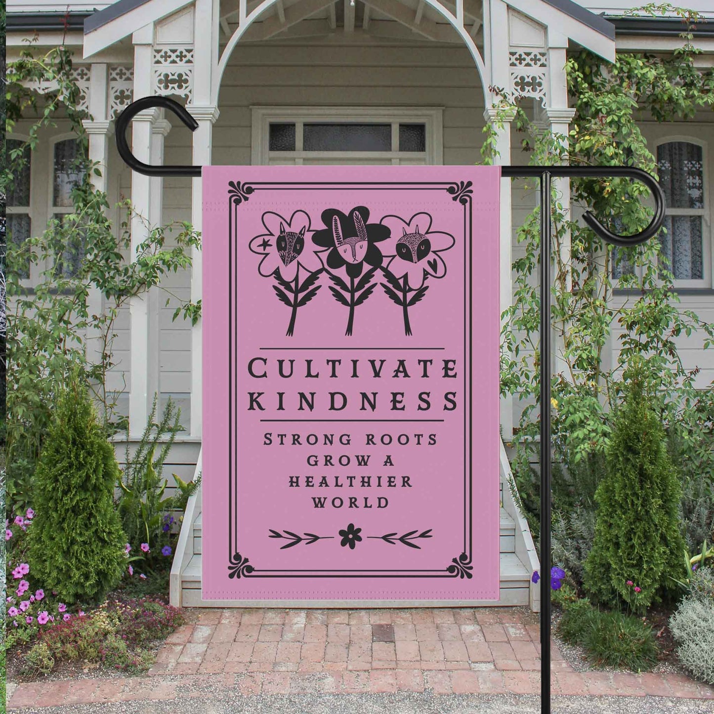 Cultivate Kindness Garden Flag Banner, Welcoming Yard Decor to Brighten Any Day. Celebrate Nature & All of Life's Possibilities. (Copy)