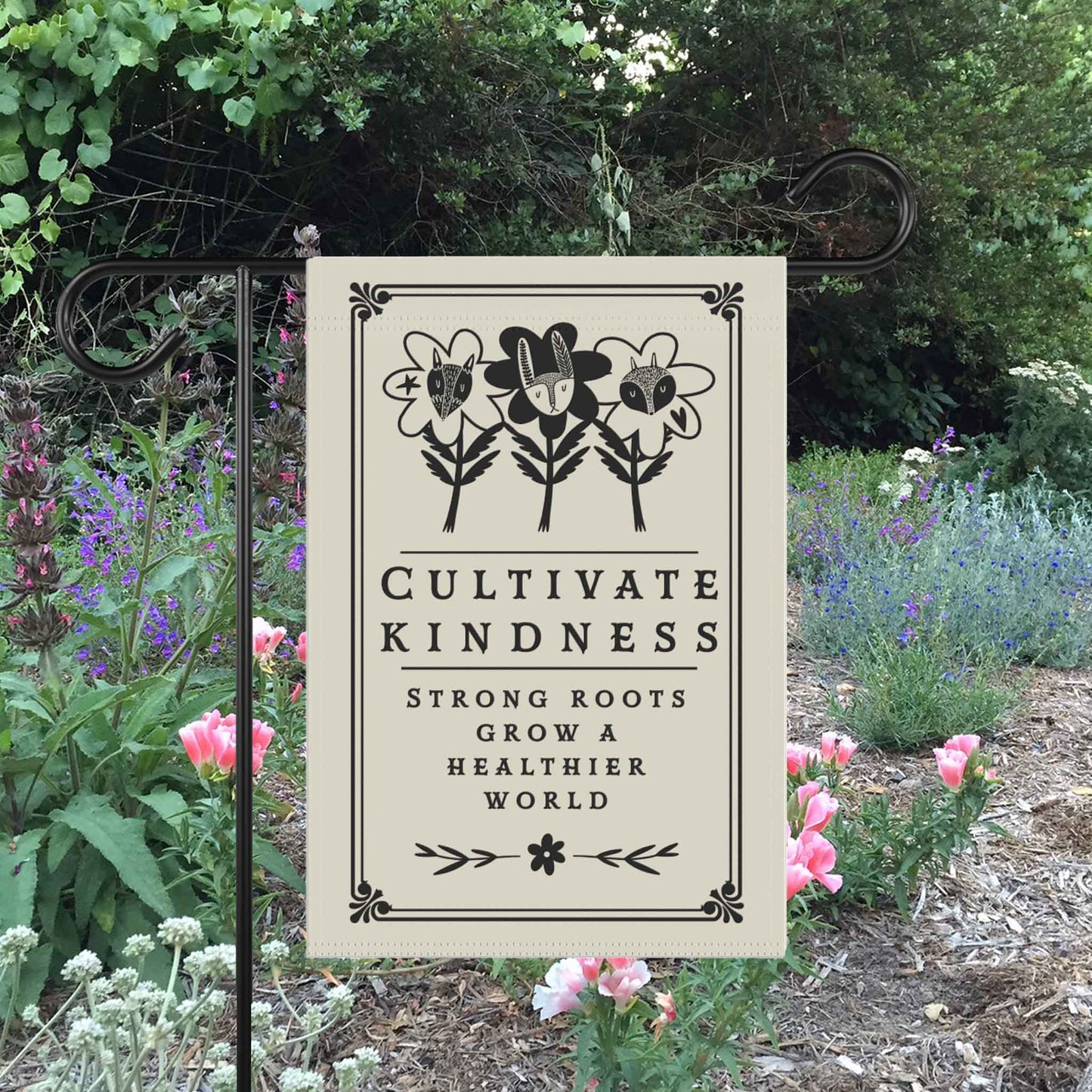 Cultivate Kindness Garden Flag Banner, Welcoming Yard Decor to Brighten Any Day. Celebrate Nature & All of Life's Possibilities. (Copy)