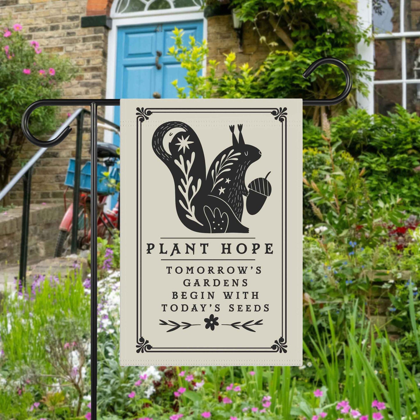 Plant Hope Garden Flag Banner, Welcoming Yard Decor to Brighten Any Day. Celebrate Nature & All of Life's Possibilities.