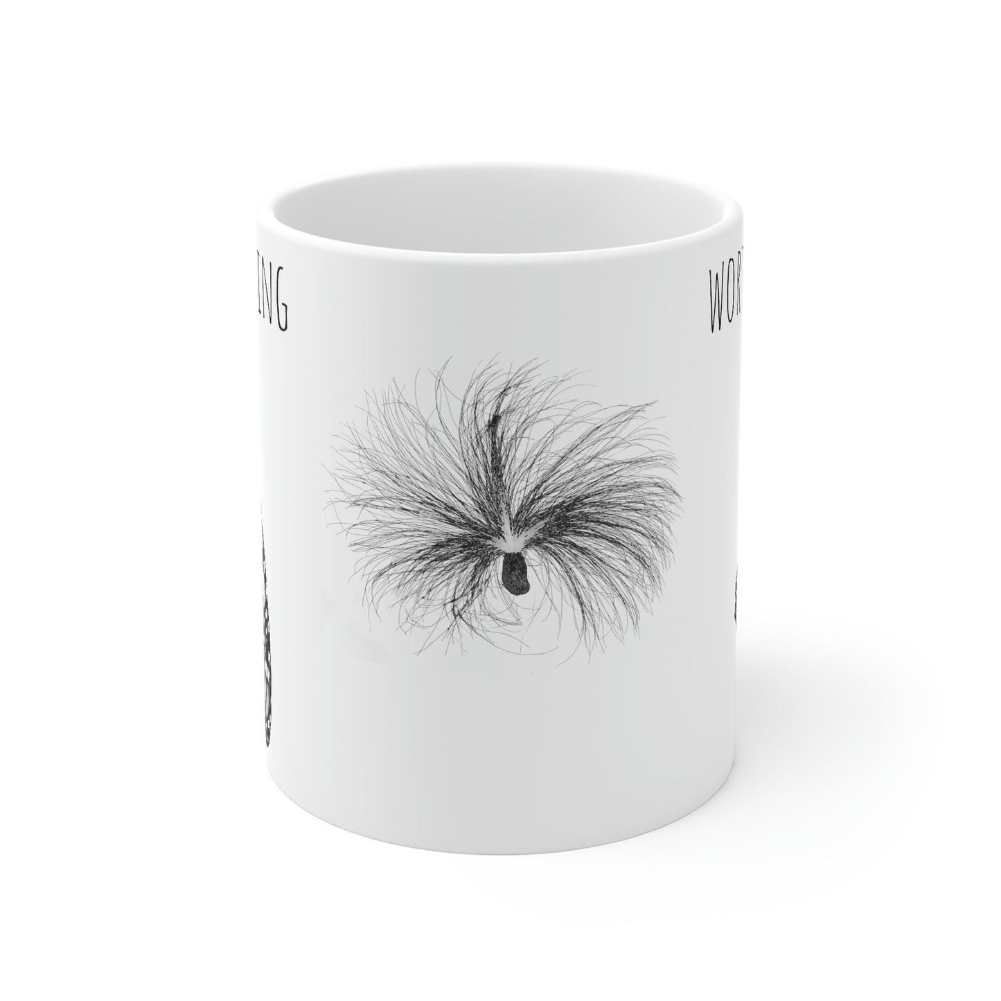 Worth Saving Monarch Chrysalis Eclosed Mug 11oz, Worth Saving, Environmental cause, nature lover, entomologist, metamorphosis, gardener gift
